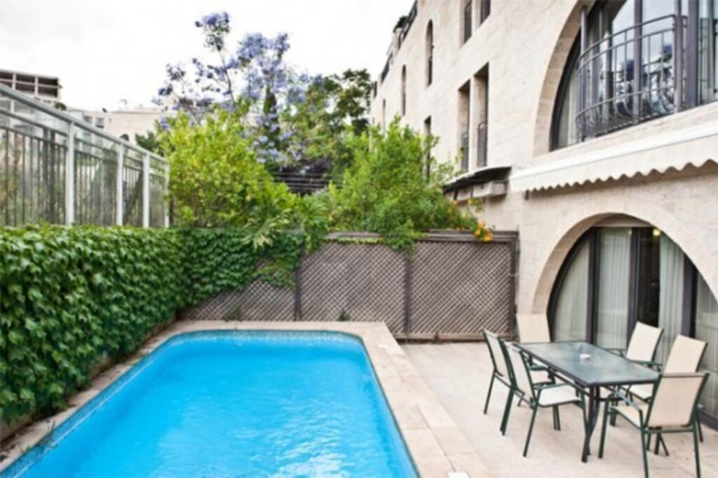 Mamilla Pool - David'S Village - Jerusalem-Rent Kültér fotó